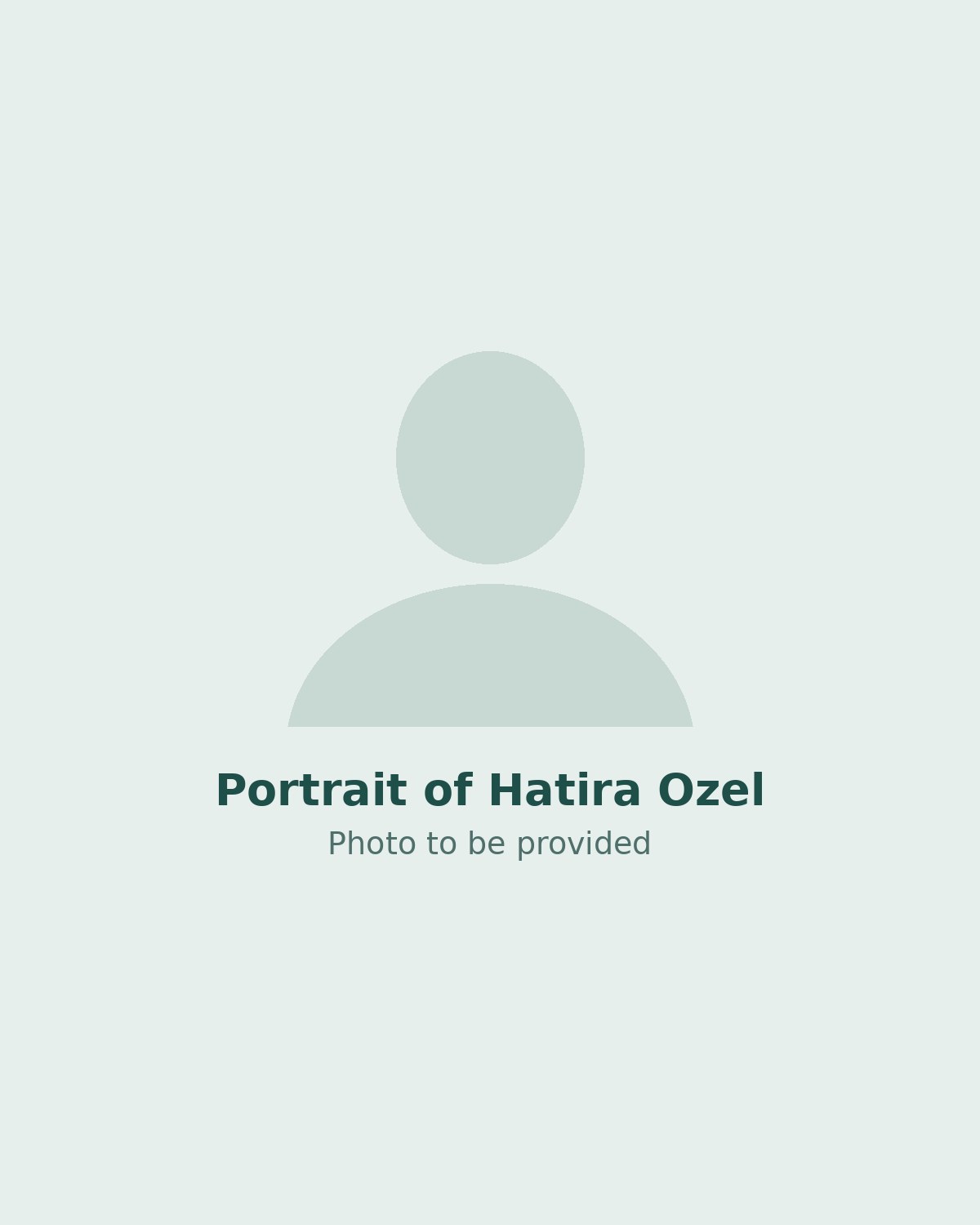 Portrait of Hatira Ozel (placeholder)
